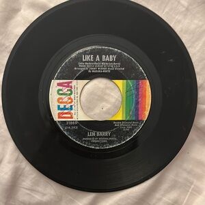 Adidas Vinyl Record with Black and Multicolor Label